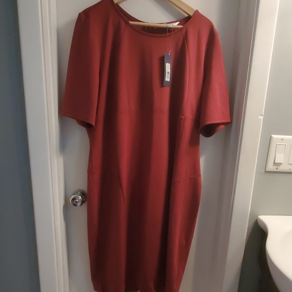 Down east Rust Color Dress